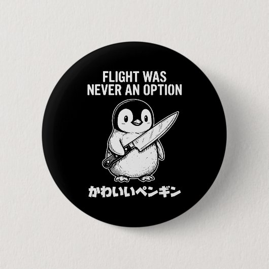 Vlucht was nooit een optie  ronde button 5,7 cm (Voorkant)