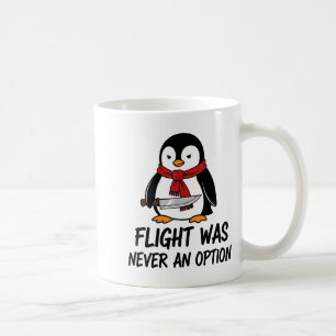 Vlucht Was Nooit Een Optie Sarcastische Wittige Pi Koffiemok
