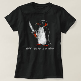 VLUCHT WAS NOOIT EEN OPTIE T-SHIRT
