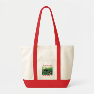Vlucht weg voor de Ducklings!!! Tote Bag