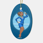 Vluchtbegeleider Keramisch Ornament (Links)