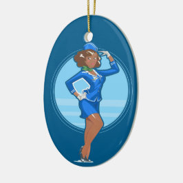 Vluchtbegeleider Keramisch Ornament