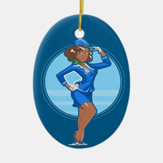 Vluchtbegeleider Keramisch Ornament (Voorkant)