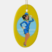 Vluchtbegeleider Keramisch Ornament (Rechts)