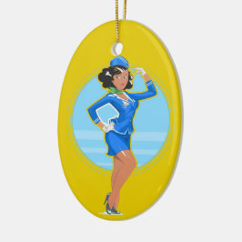 Vluchtbegeleider Keramisch Ornament