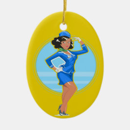 Vluchtbegeleider Keramisch Ornament