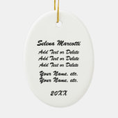 Vluchtbegeleider Keramisch Ornament (Achterkant)