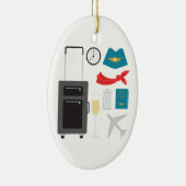 Vluchtbegeleider Keramisch Ornament (Rechts)