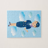 Vluchtbegeleider Legpuzzel (Horizontaal)