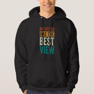Vluchtbegeleider Piloot Mijn Kantoor Heeft Het Bes Hoodie