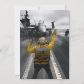 Vluchtdek van de vervoerder van Vliegtuig Kaart (Achterkant)