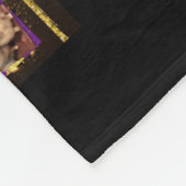 Vluchtdeken met alle collages fleece deken (Hoek)