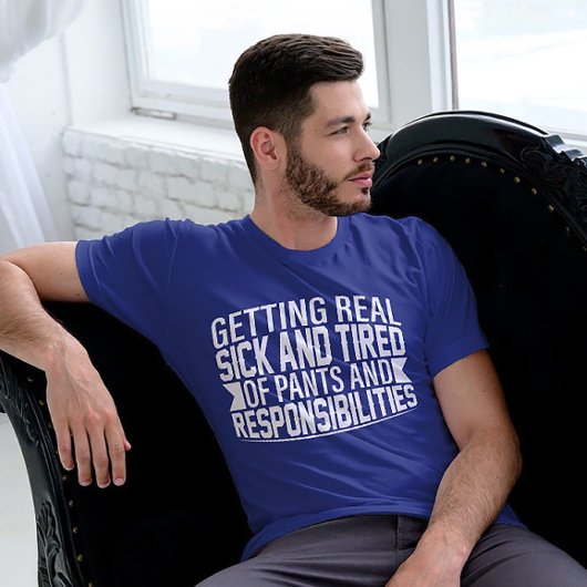 Vluchteling voor zuigelingen en verantwoordelijkhe t-shirt