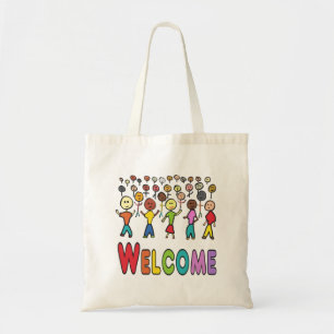 Vluchtelingen en migranten Welkom Tote Bag