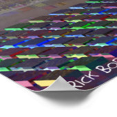 Vluchtelingen in een computer poster (Hoek)