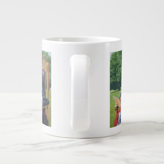 Vluchtelingen uit Engeland 1975 Grote Koffiekop (Achterkant)