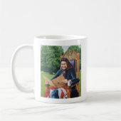 Vluchtelingen uit Engeland 1975 Koffiemok (Links)