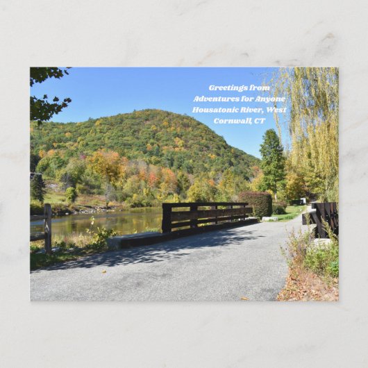 Vluchtelingen voor iedereen West Cornwall, CT Brie Briefkaart (Voorkant)