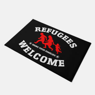 Vluchtelingen Welkom bij je familie Deurmat