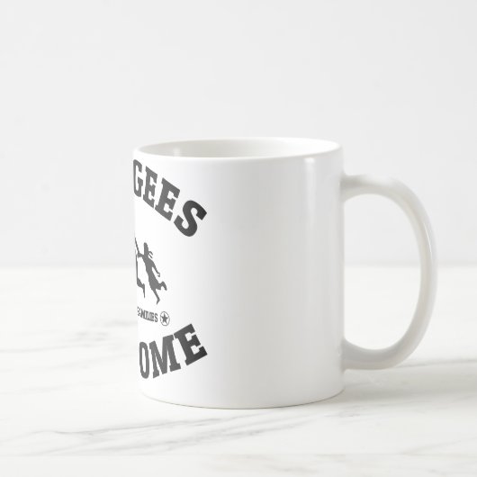 Vluchtelingen Welkom Koffiemok (Rechts)