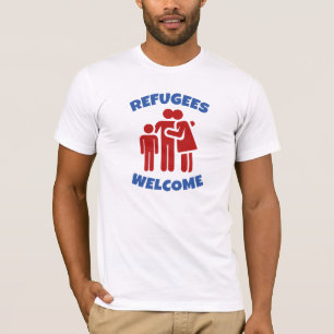 Vluchtelingen Welkom T-shirt