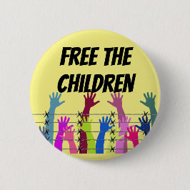 Vluchtelingenkinderen Button