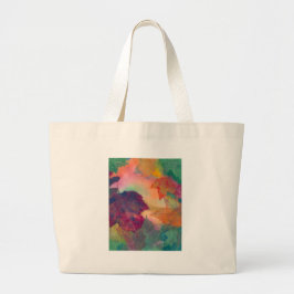 Vluchtelingenlangs de kust in New England Grote Tote Bag