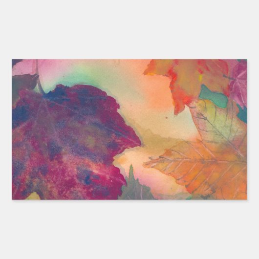 Vluchtelingenlangs de kust in New England Rechthoekige Sticker (Voorkant)