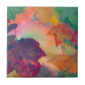 Vluchtelingenlangs de kust in New England Tegeltje (Voorkant)