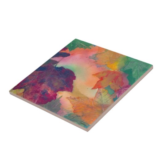 Vluchtelingenlangs de kust in New England Tegeltje (Zijkant)