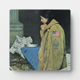 VluchtelingenThanksgiving Fotoplaat