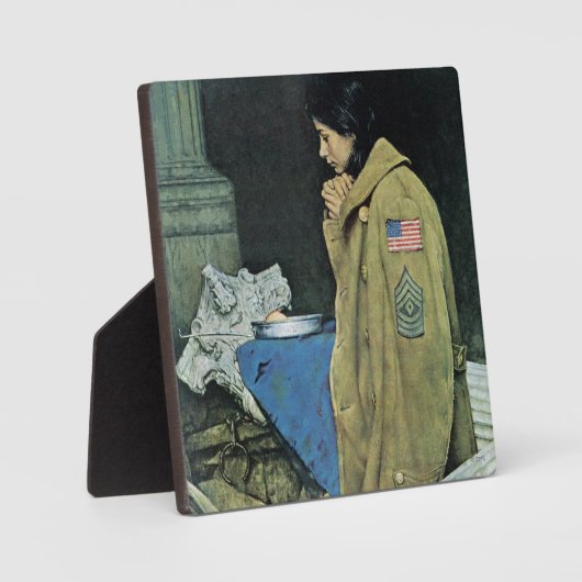 VluchtelingenThanksgiving Fotoplaat (Voorkant)