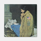 VluchtelingenThanksgiving Magneet (Voorkant)