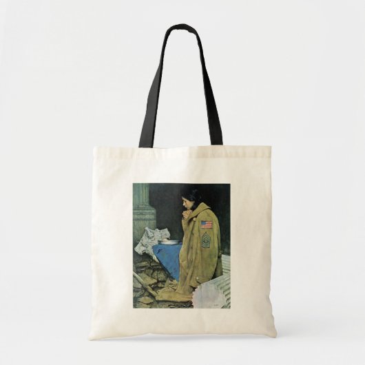 VluchtelingenThanksgiving Tote Bag (Voorkant)