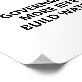 Vluchtelingenwater Glijm poster (Hoek)