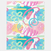 -Vluchten, 60 x 80 inch Fleece Deken (Voorkant)