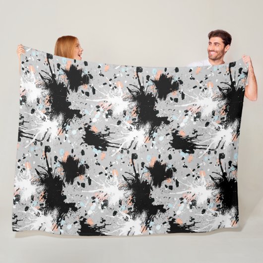 - Vluchten, 60 x 80 inch Fleece Deken (In situ)