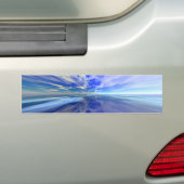 Vluchten boven water bumpersticker (Op auto)