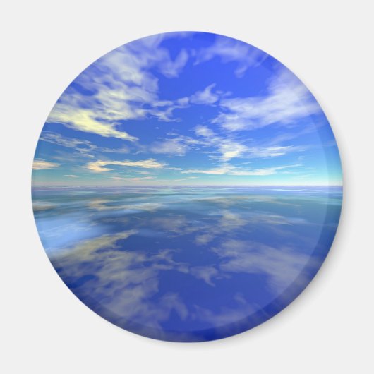 Vluchten boven water magneet (Voorkant)