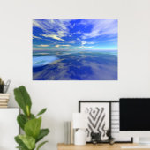 Vluchten boven water poster (Thuiskantoor)