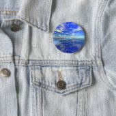 Vluchten boven water ronde button 5,7 cm (In situ)