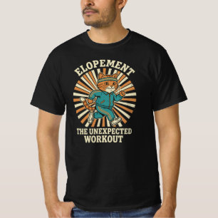 Vluchten De Onverwachte Workout Autisme Bewustzijn T-shirt