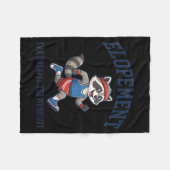 Vluchten De Onverwachte Workout Grappig Autisme Fleece Deken (Voorkant (Horizontaal))