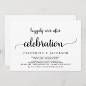 Vluchten, Happily Ever After-feest, Rustiek Kaart (Voorkant / Achterkant)