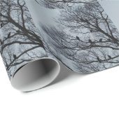 Vluchten in een winterboom cadeaupapier (Rol Hoek)