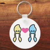 Vluchten in liefde sleutelhanger (Voorkant)