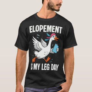 Vluchten Is Mijn Been Dag Dwaas Ganz Rbt Gedrag T-shirt
