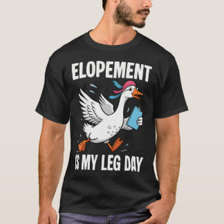 Vluchten Is Mijn Been Dag Dwaas Ganz Rbt Gedrag T-shirt
