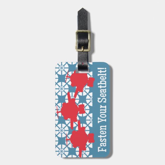 Vluchten, Kiddo. Bagagelabel (Voorkant verticaal)