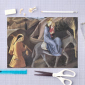 Vluchten naar Egypte door Fra Angelico Tissuepapier (Craft)